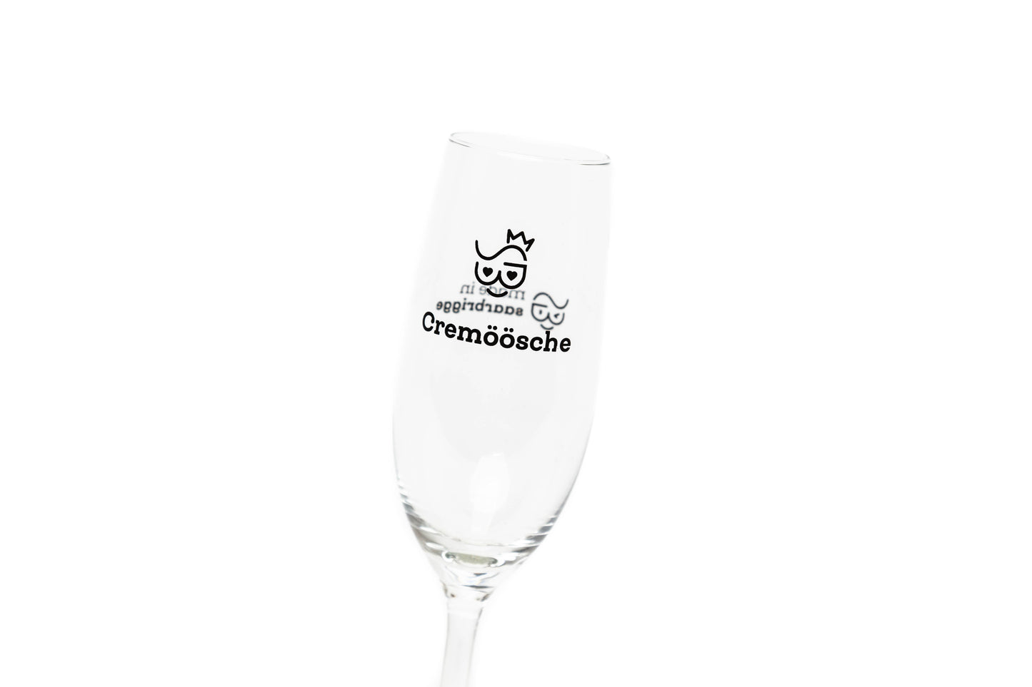 Sektglas "Cremöösche" 6-er Paket